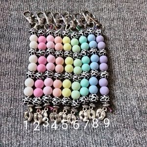 Cow Print Dilation Beads Clip On Teaching Aid Badge Reel Accessory Tool